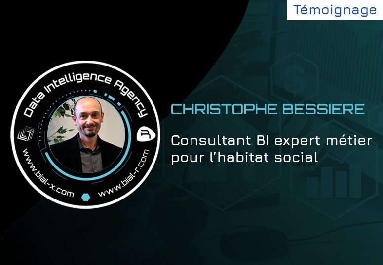 Christophe Bessiere, consultant BI expert métier pour l’habitat social